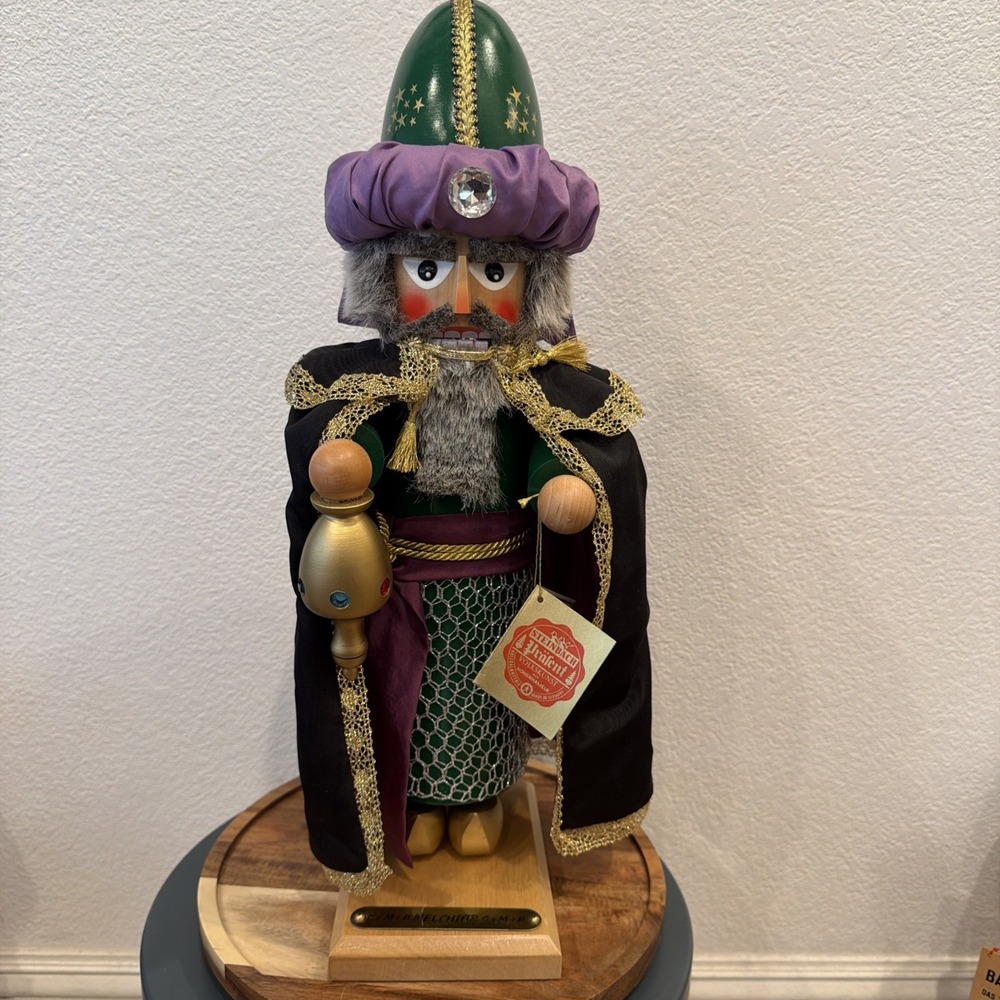 Steinbach Germany King MELCHIOR #S 882 Nutcracker 3 Kings Series 17" W/box Ltd